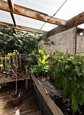 Jardín al aire libre en Casa Rural Gite El Tossal