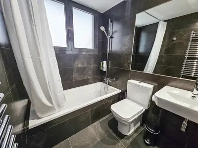 Un baño de Apartamentos Zaragoza Independencia 3000