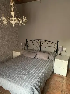 Cama o camas de una habitación en Ca la Serreta