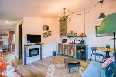 Una cocina o zona de cocina en Villa de Loarre