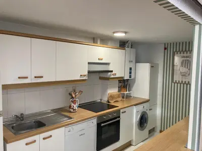 Una cocina o zona de cocina en Apartamento en Formigal