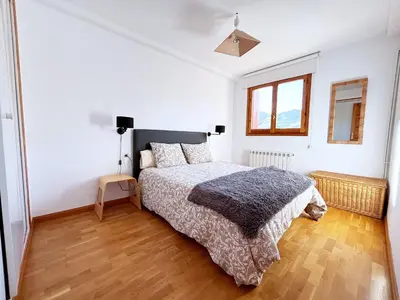 Cama o camas de una habitación en Apartamento en Formigal