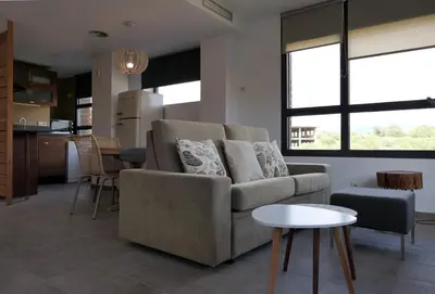 Zona de estar de Apartament Anna a Salàs