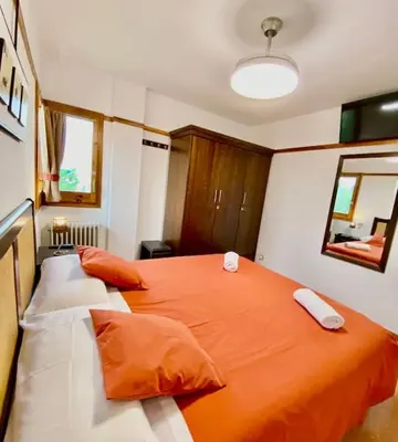 Cama o camas de una habitación en Súper exterior, vistas, amplio y muy agradable!