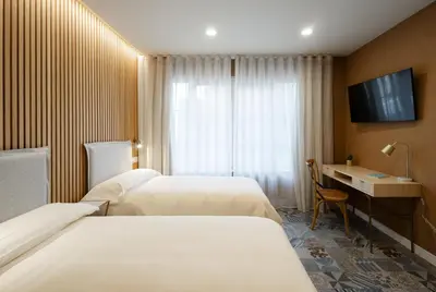 Cama o camas de una habitación en Arrokarenea