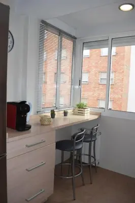 Una cocina o zona de cocina en Inmejorable Apartamento cerca Estación Delicias con GARAJE