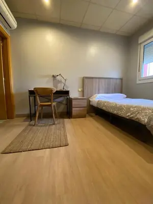 Cama o camas de una habitación en HOSPEDERIA EL CORTIJo