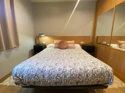 Cama o camas de una habitación en HOSPEDERIA EL CORTIJo