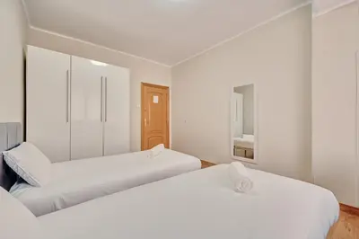 Cama o camas de una habitación en Monasterio
