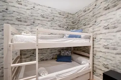 Cama o camas de una habitación en Apartamento Plaza de toros