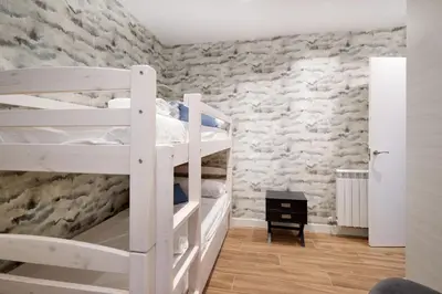 Cama o camas de una habitación en Apartamento Plaza de toros
