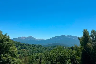 Paisaje cerca de este albergue