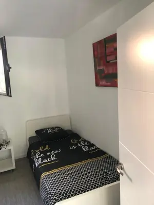 Cama o camas de una habitación en Villa Planes Demeure de charme piscine privée