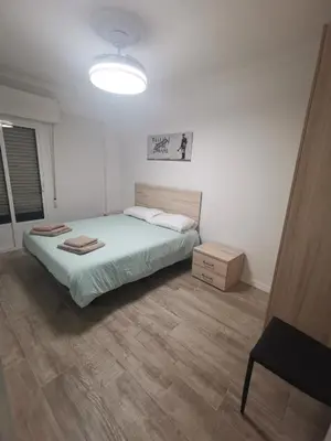 Cama o camas de una habitación en Apartamento el Pilar 5