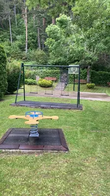 Zona de juegos infantil en Mira Moleta bienvenidos a Canfranc