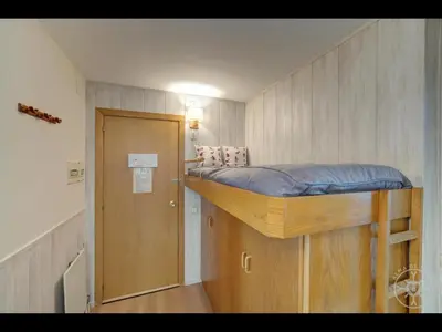 Cama o camas de una habitación en BOLQUER de Alma de Nieve