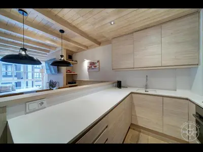 Una cocina o zona de cocina en LUIS ARIAS de Alma de Nieve
