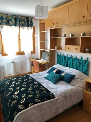 Cama o camas de una habitación en JACA Bien venue chez mimi