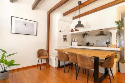 Una cocina o zona de cocina en Mow's Snow Lodge - Pie de Pista en Baqueira- Beret