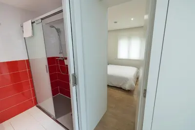 Cama o camas de una habitación en Casa Rural Urtasun