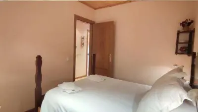 Cama o camas de una habitación en Apartament Era de Dalt Barruera