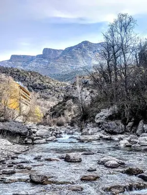 Paisaje cerca de este hotel