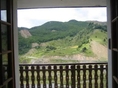 Vista general de una montaña o vista desde el apartamento