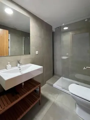 Un baño de Casa Damián del Baile Apartamentos