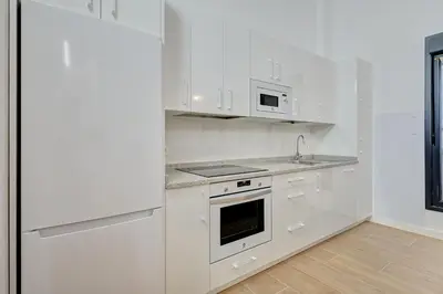 Una cocina o zona de cocina en Loft abejeras By Clabao