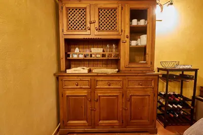 Una cocina o zona de cocina en Casa Rural Pajarilla de Cosuenda