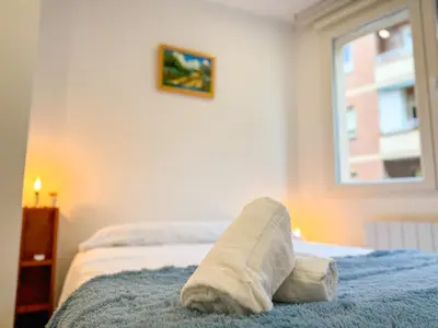 Cama o camas de una habitación en El Manantial del Pilar - Turistea