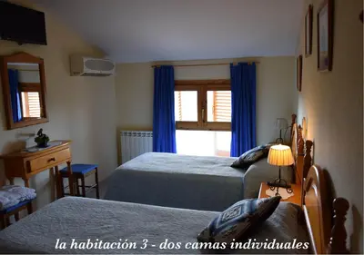 Cama o camas de una habitación en Casa Dueso