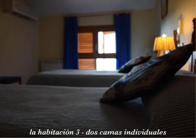 Cama o camas de una habitación en Casa Dueso