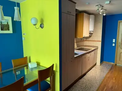 Una cocina o zona de cocina en Zentrum La Seo