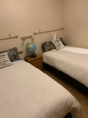 Cama o camas de una habitación en Casa Carmen