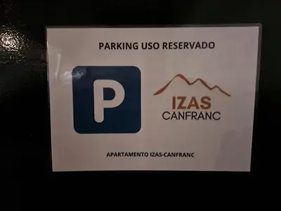 Certificado, premio, señal o documento que está expuesto en Apartamento IZAS Canfranc