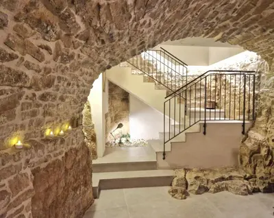 Plano de Casa Rural Cal Roseto con jacuzzi