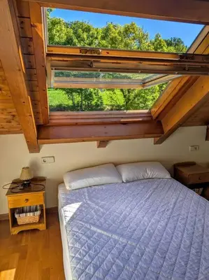 Cama o camas de una habitación en Apartamento Starlight - Vistas, parking y WiFi en Boí