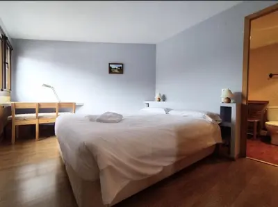 Cama o camas de una habitación en Check-in Casas Alvaro