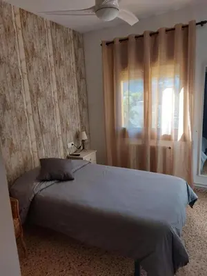 Cama o camas de una habitación en Hostal Braseria Missamaroi