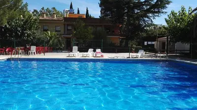 Piscina en o cerca de Hostal Braseria Missamaroi