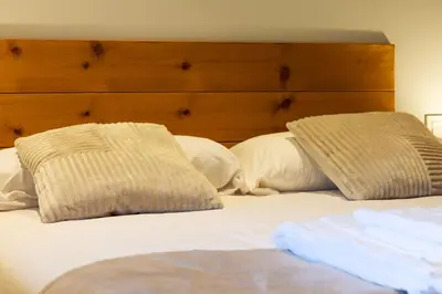 Cama o camas de una habitación en Alkatenea