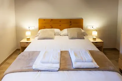 Cama o camas de una habitación en Alkatenea