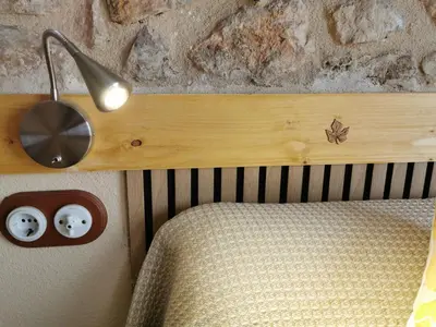 Cama o camas de una habitación en Ca la Pubilla