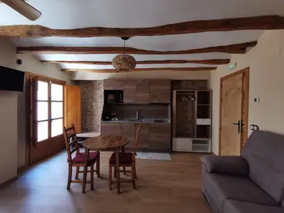 Una cocina o zona de cocina en Ca la Pubilla