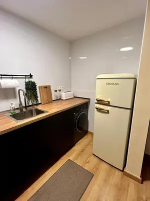 Una cocina o zona de cocina en Mirador al Pirineo