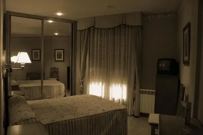Cama o camas de una habitación en Hotel Casa Carmen