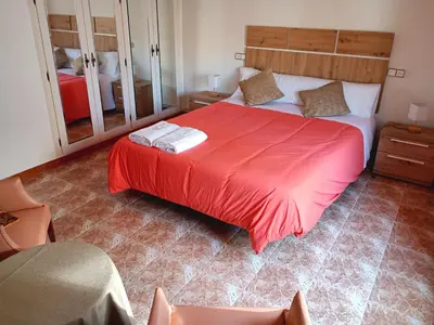 Cama o camas de una habitación en La Quinta Terra Alta Matarraña