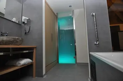 Un baño de Hotel Solé