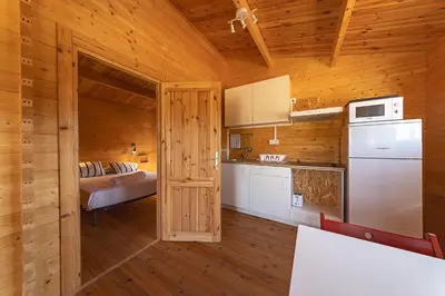 Una cocina o zona de cocina en Beceite Camping